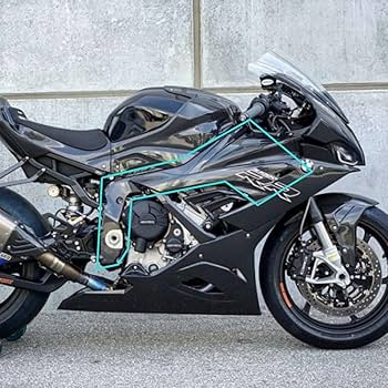 Amazon.com: Motorcycle Frame Covers Protectors for BMW